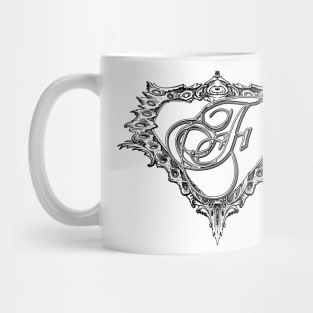 Super Sleek Style F Symbol Mug